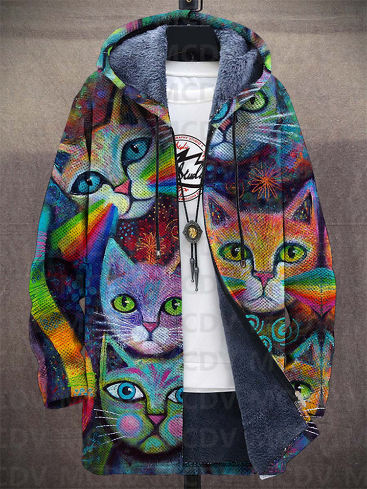 PATRICIA | LUXUS CARDIGAN MIT ANSPRUCHSVOLLEM KUNSTINSPIRIERTEN DESIGN