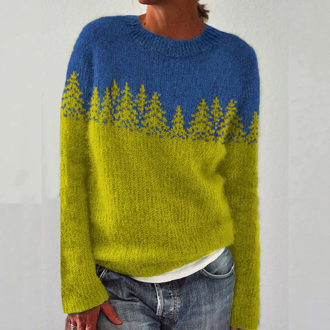 Silvana™ - Gemütlicher Retro-Pullover