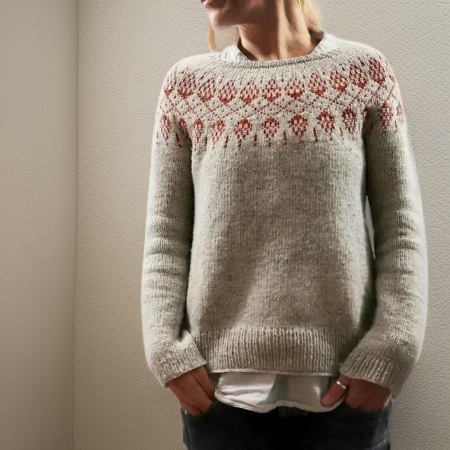 Angelina | Stylischer, Gemütlicher Pullover