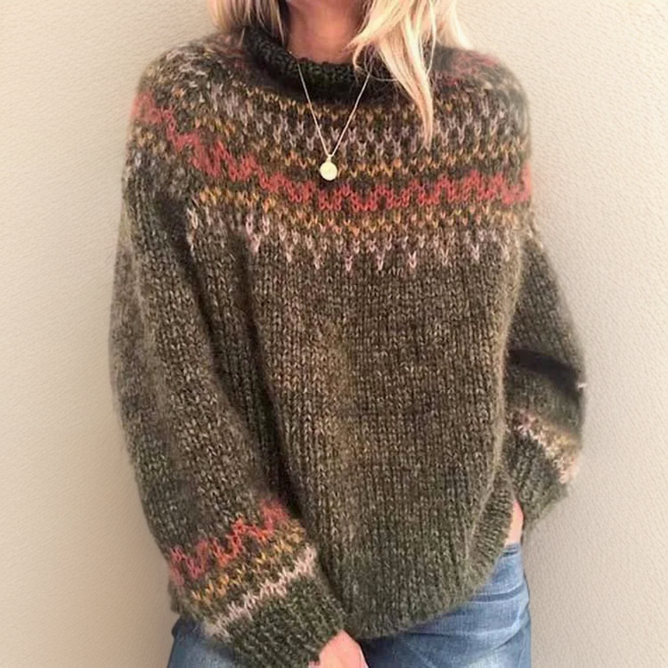 Pedrini | Rollkragenpullover im Retrostil