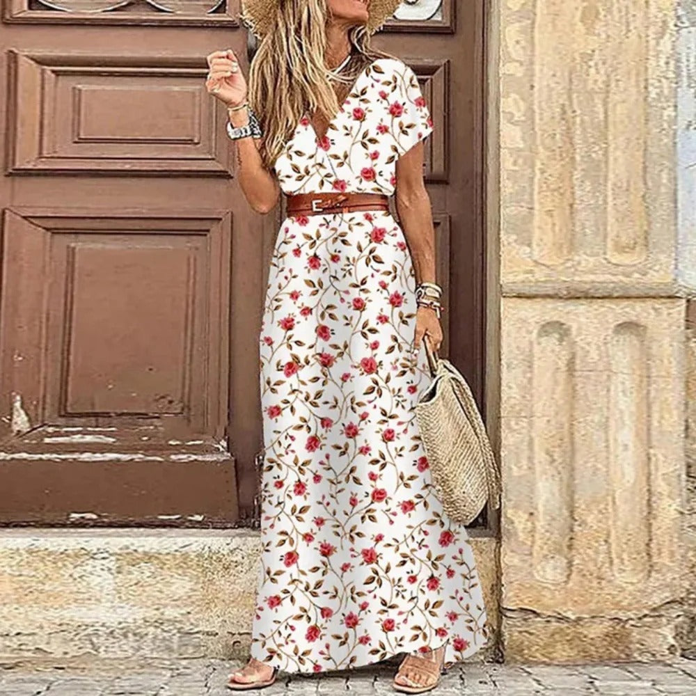 Frouke™ - Maxi Ibiza Kleid - Inklusive Gürtel