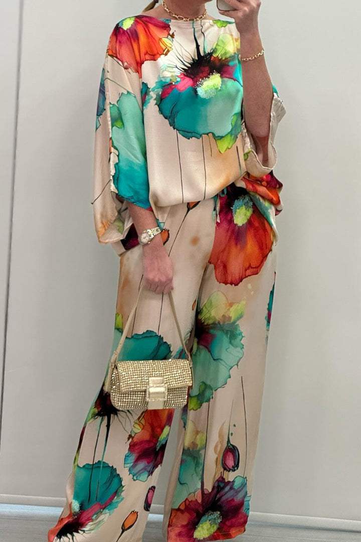 Emmarie - Elegantes Bedrucktes Set