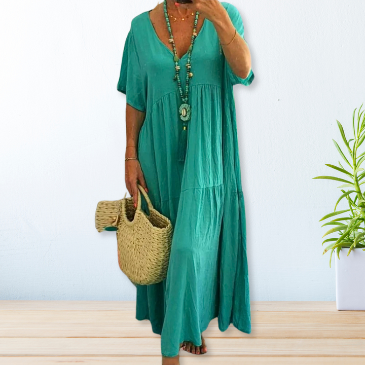 BAHAMA™ - Baumwoll-Leinen Kleid