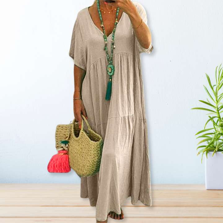 BAHAMA™ - Baumwoll-Leinen Kleid