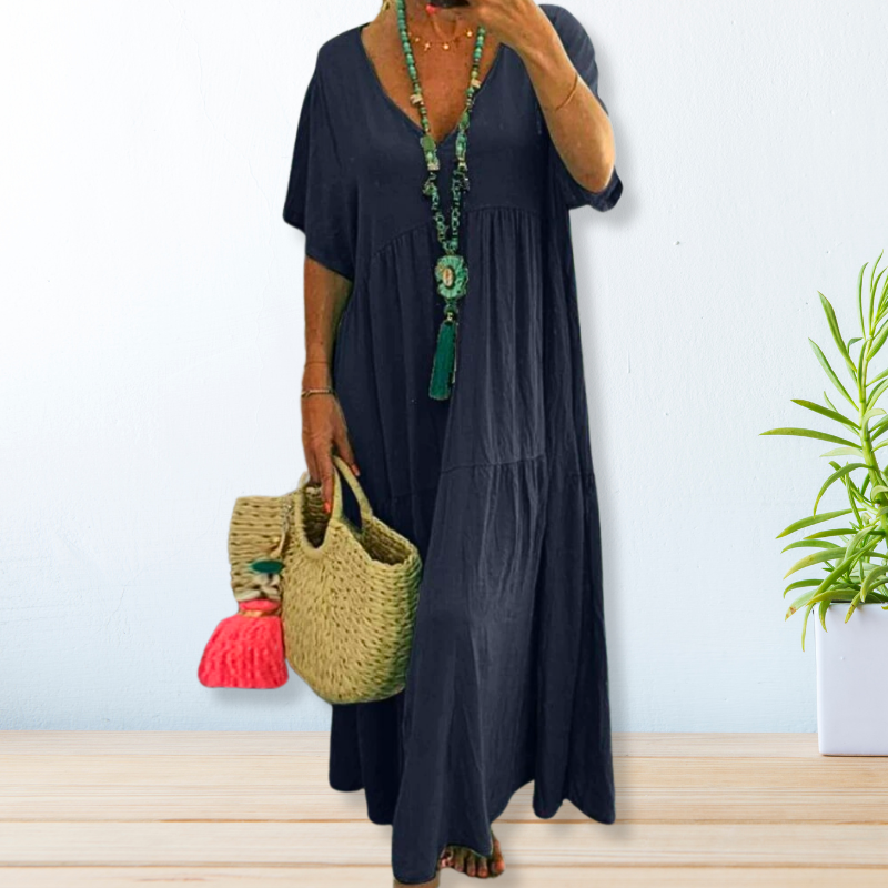BAHAMA™ - Baumwoll-Leinen Kleid