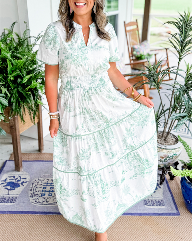Eliza™ - Klassisches Toile Maxi