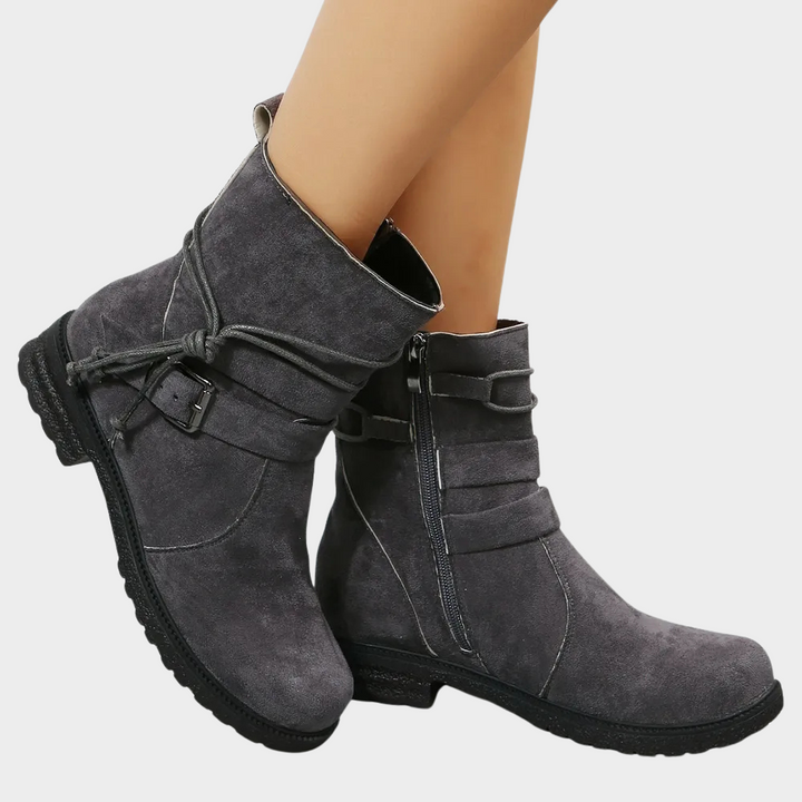 Delaney | Niedrige Absatz Stiefeletten