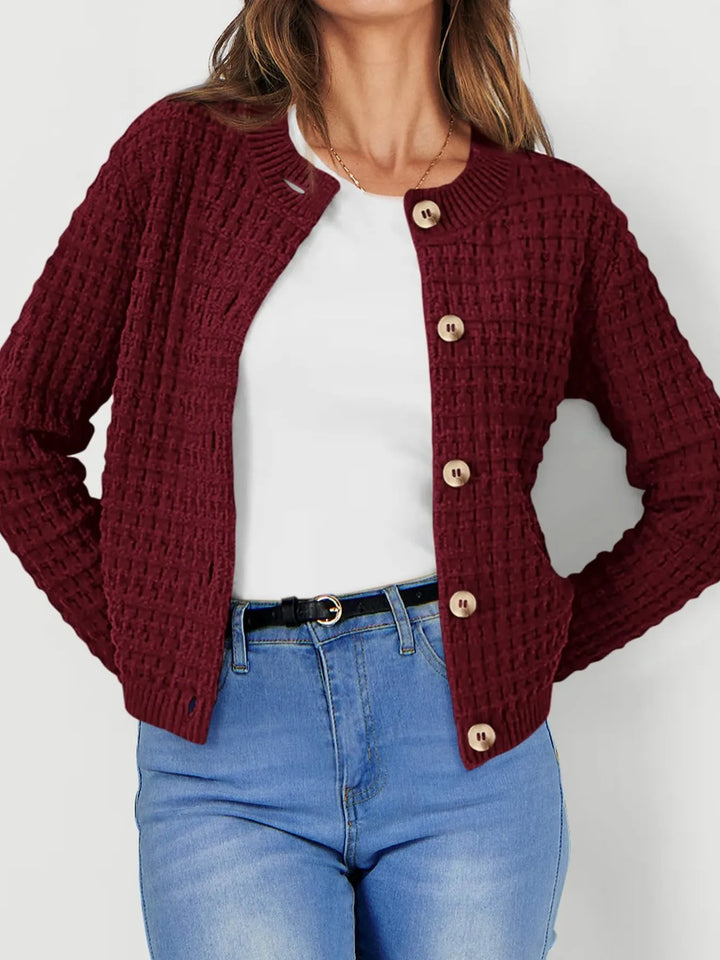 Harper™ - Strickjacke mit Knopfleiste