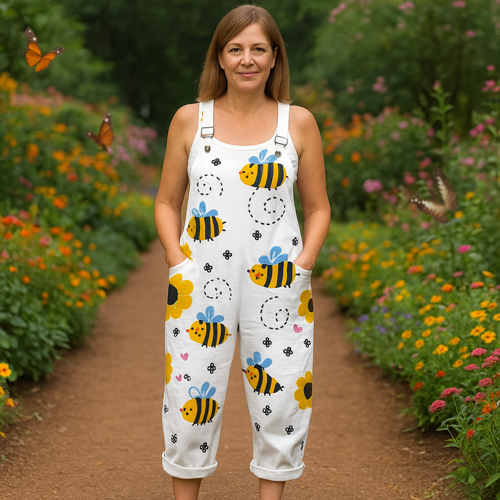 Damen Jumpsuit - Müheloser Stil mit weitem Bein & Komfort für jeden Anlass