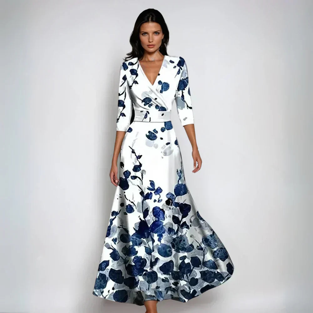 Emily | Stilvolles Blumenkleid für Partys