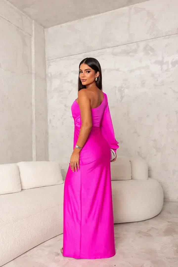 Alison - Elegantes Schlitz-Maxikleid