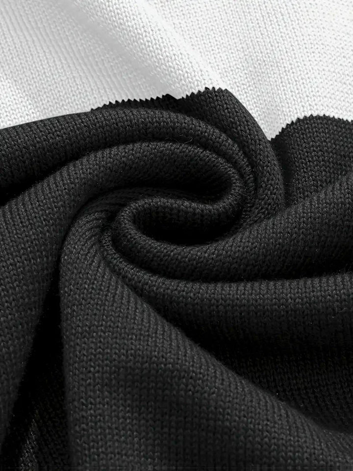 Brit & Boho™️ | Der Luxe Colorblock Quarter Zip