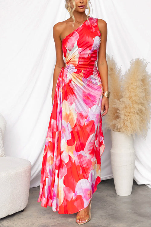 Katie | Plissierte Sommerkleid (Fast ausverkauft)