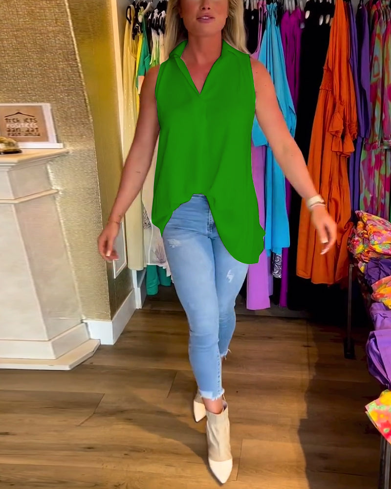 Alana™ - Zeitloses Rüschenloses Top