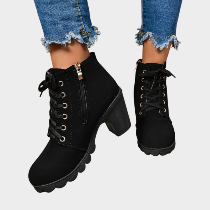Kenna | Blockabsatz-Ankle Boots
