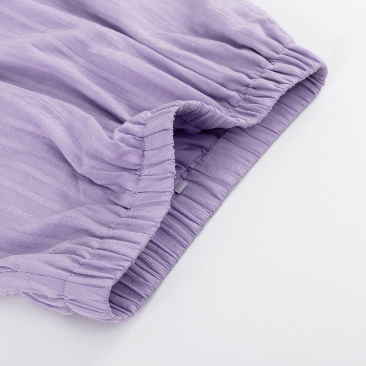 Yselia - Luftiges Button-Up und Shorts Set