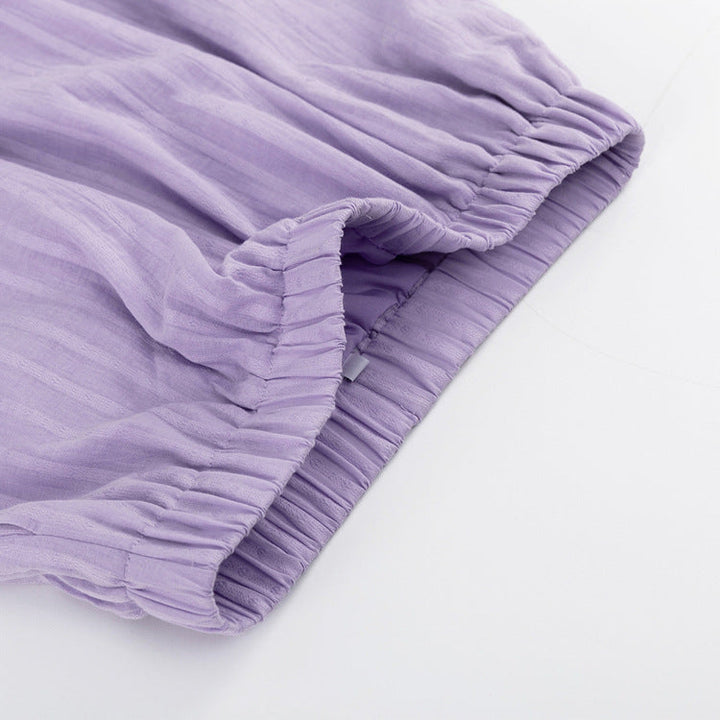 Yselia - Luftiges Button-Up und Shorts Set