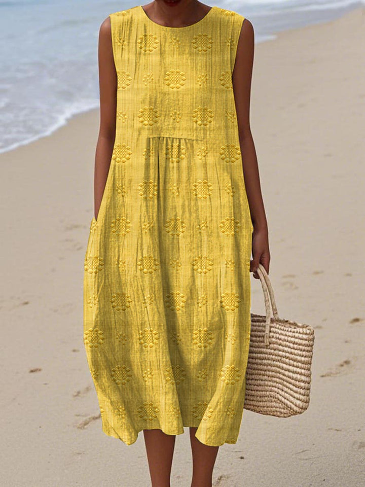 Künstlerisches Strandkleid
