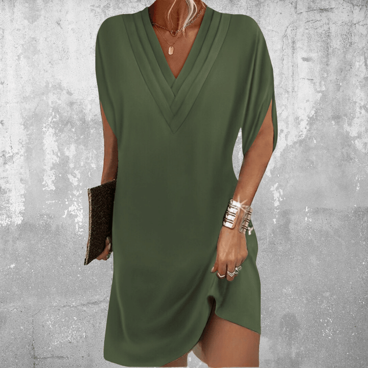 Amelia™ - Elegantes Bauchbedeckendes Kleid