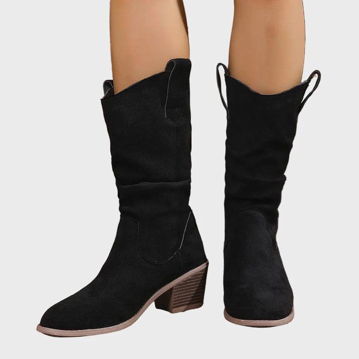 Jade | Cowboy-Stiefel mit mittelhohem Absatz