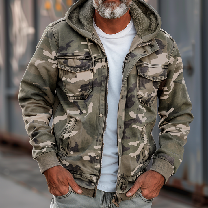 Philipp™ - Herren Camouflage Cargo Jacke