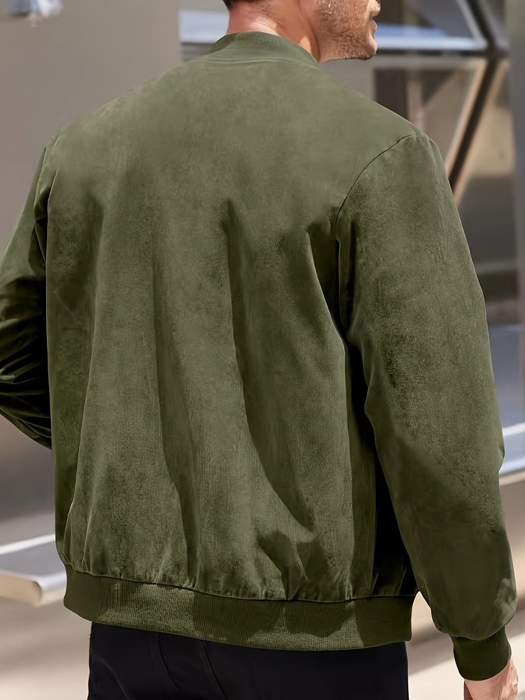Dex™ - Klassische Wildleder-Zipperjacke