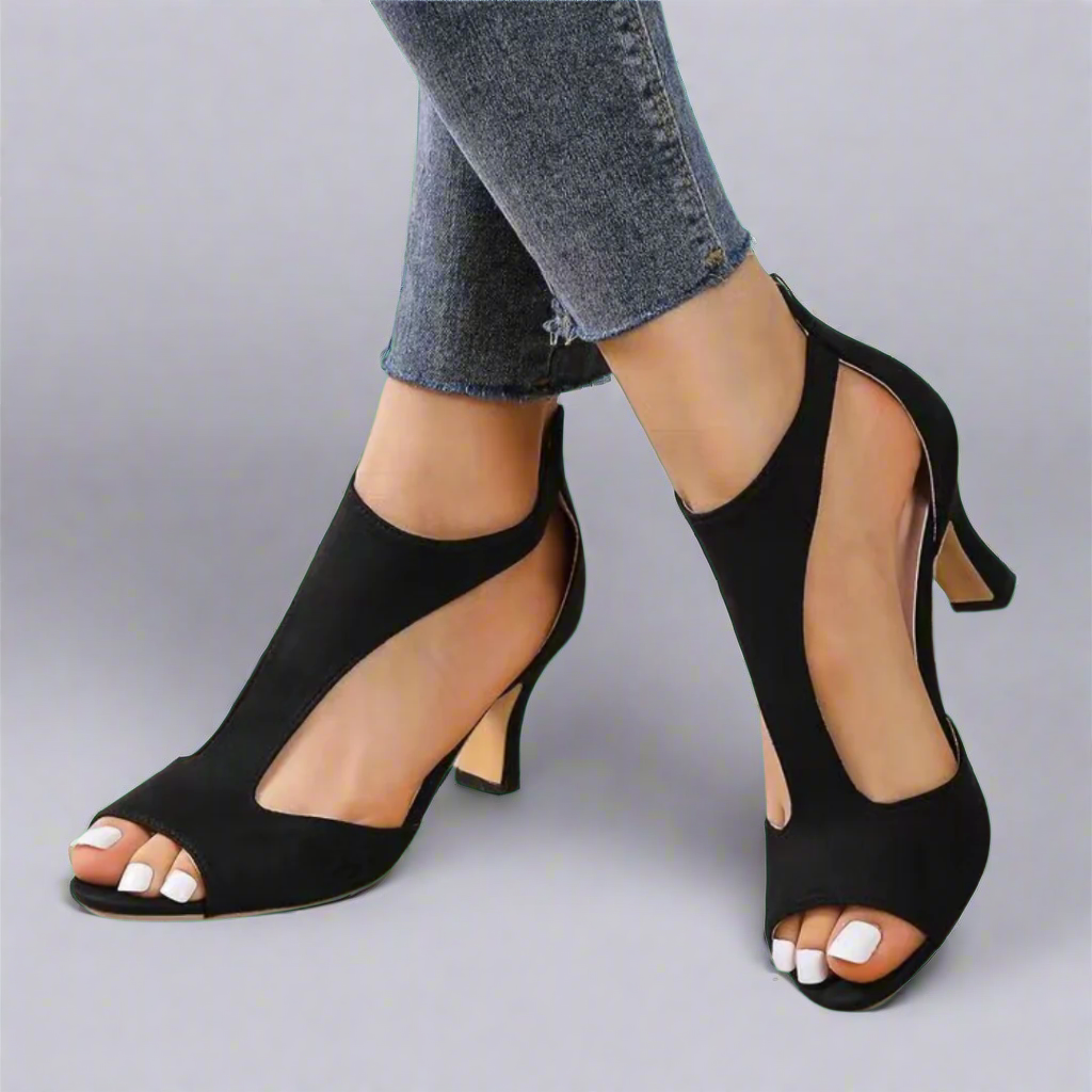 Marga | Orthopädische Sandalen mit Chic Absatz
