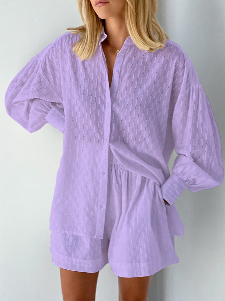 Elizabeth™ - Luftiges Shirt- und Shorts-Set