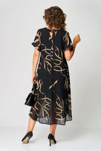 Hanna™ - Elegantes Chiffonkleid