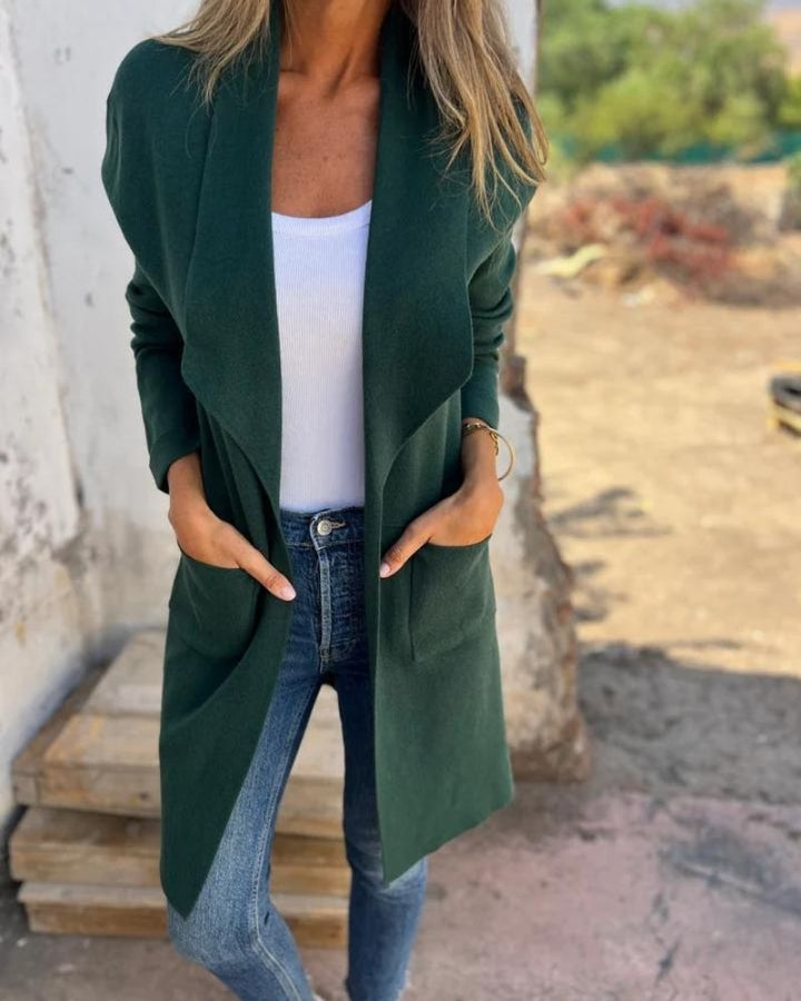 Eigona™ - Lässige Revers-Cardigan-Jacke