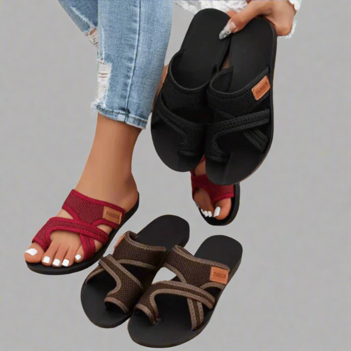 Greta | Atmungsaktive Mesh Sandalen