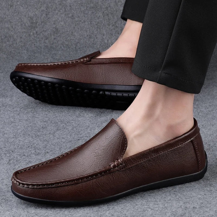 Alessio - Leder Slipper