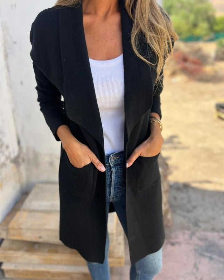 Eigona™ - Lässige Revers-Cardigan-Jacke