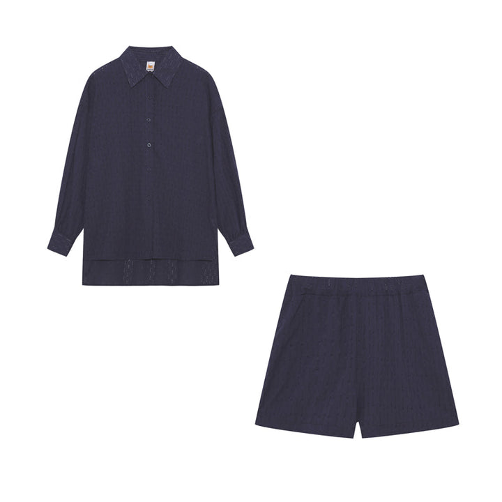 Elizabeth - Luftiges Shirt- und Shorts-Set