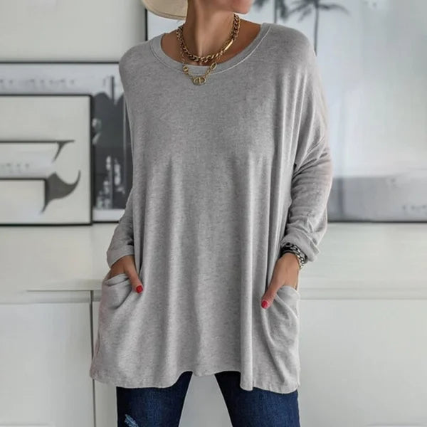 Aelira™ - Lässiges Langarmshirt