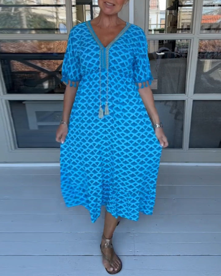 Tina™ - Bedrucktes Freizeitkleid
