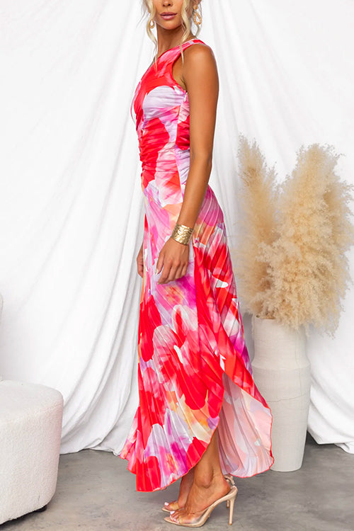 Katie | Plissierte Sommerkleid (Fast ausverkauft)