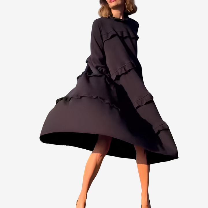 Lauren™ Midi-Rock mit Volants