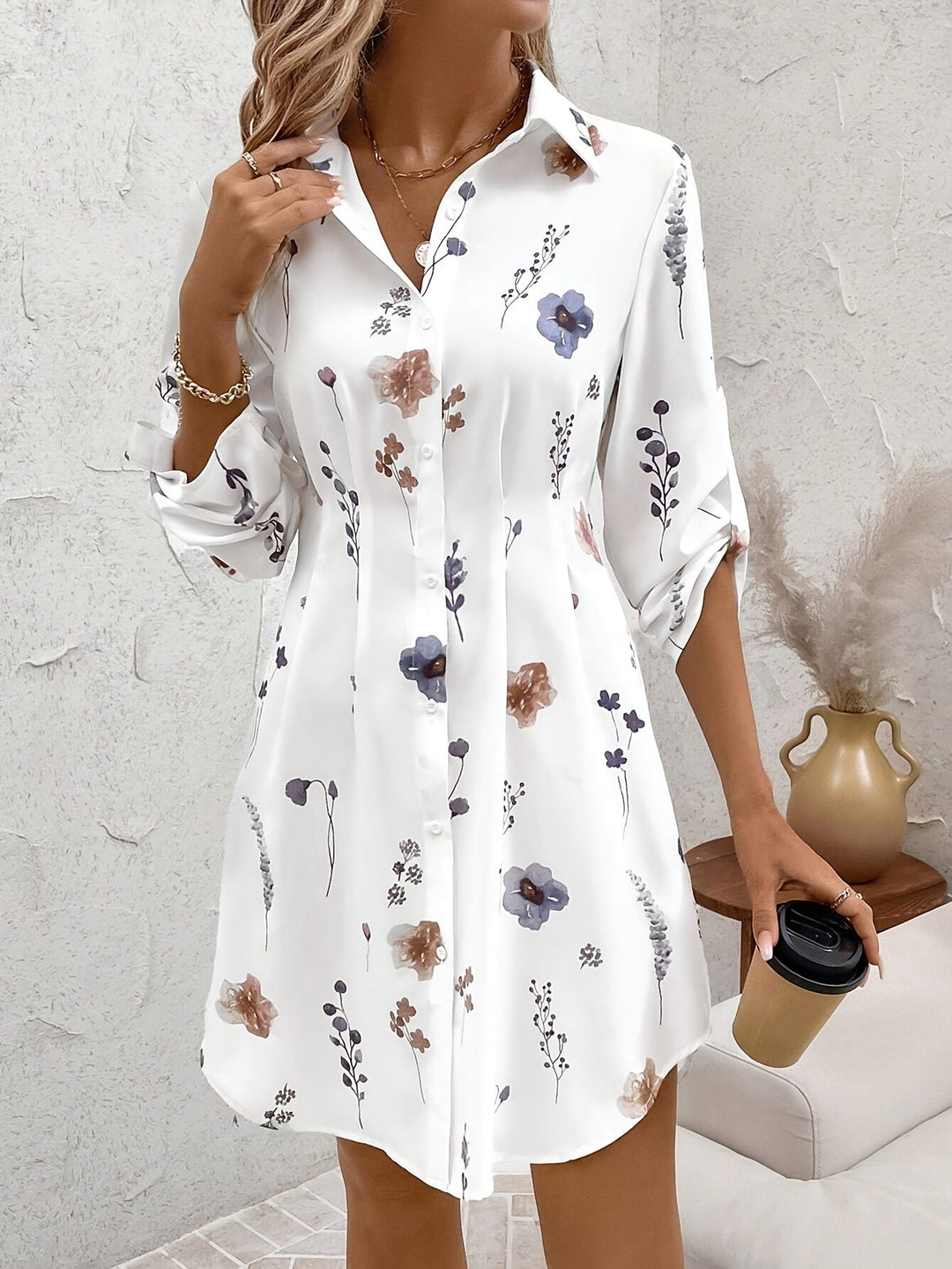 Maya™ - Elegantes Blumenkleid