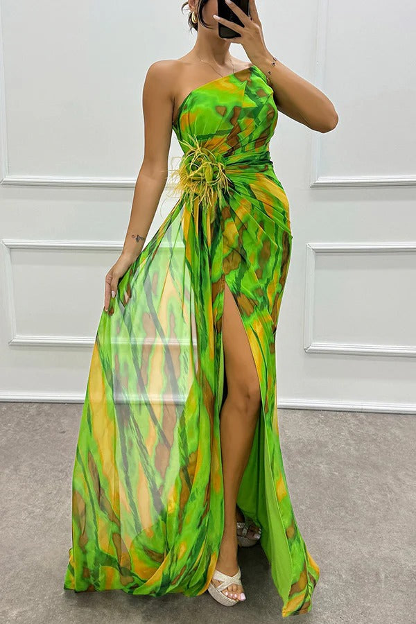 Elena | Lebhaftes Maxikleid
