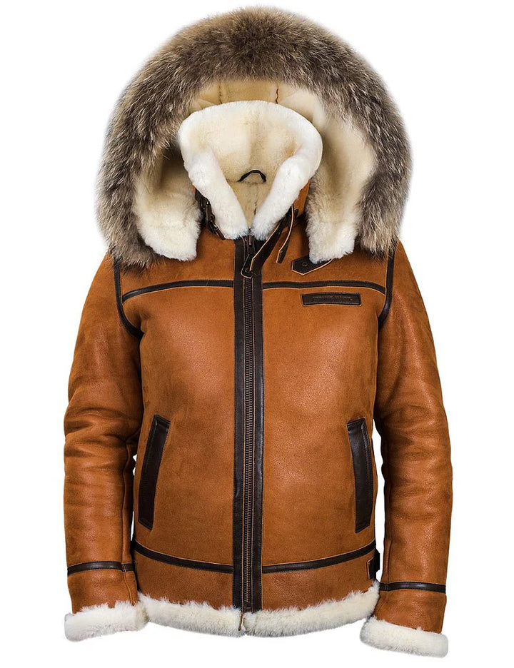 Klaus™ - Leder Winterjacke