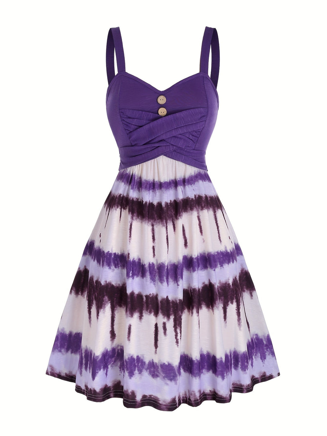 Gisele™ - Bequemes ärmelloses Sommerkleid mit Batikmuster
