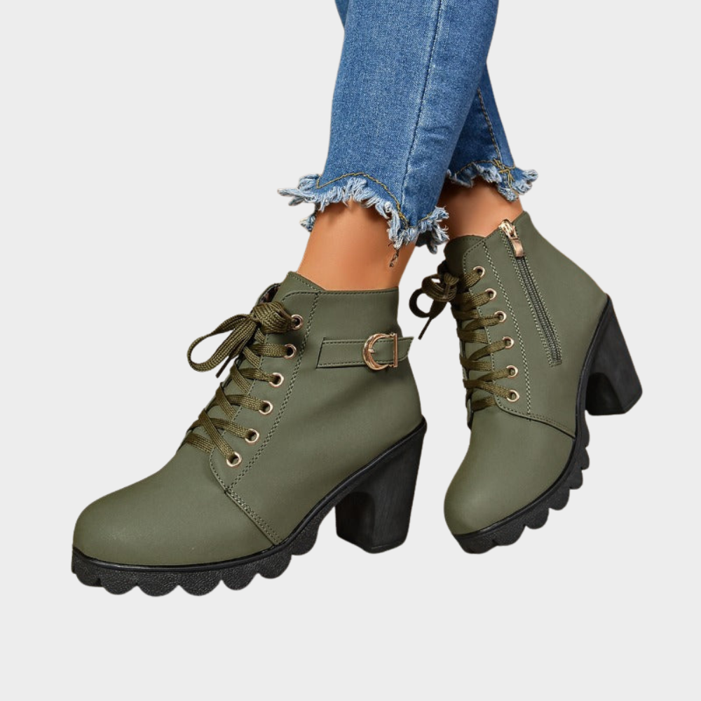 Kenna | Blockabsatz-Ankle Boots