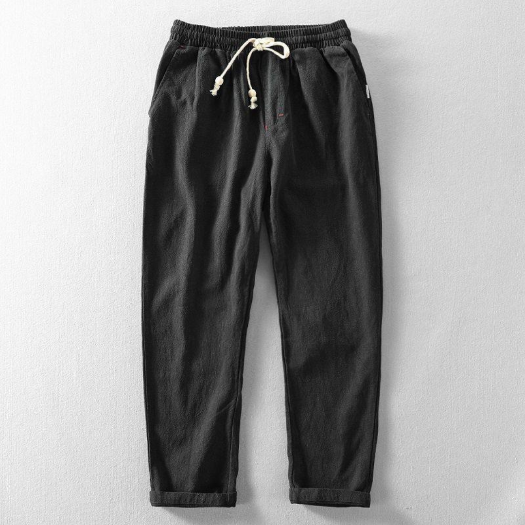 GILES | BEQUEME LEINENHOSE