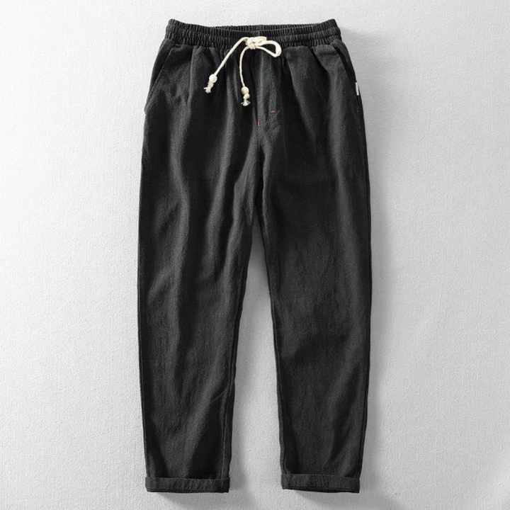 GILES | BEQUEME LEINENHOSE