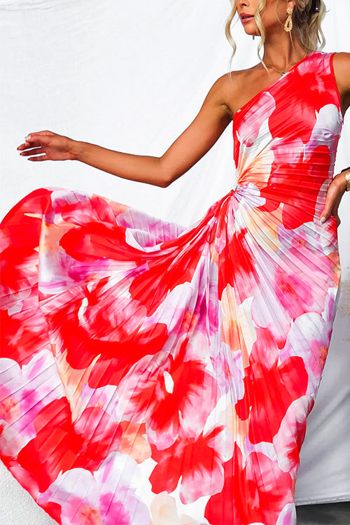 Katie | Plissierte Sommerkleid (Fast ausverkauft)