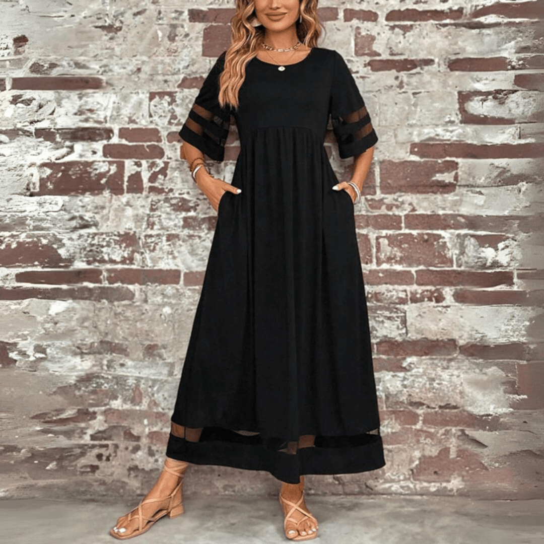 Zora | Klassisches Elegantes Maxikleid
