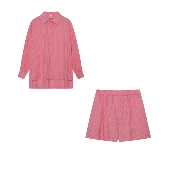 Elizabeth - Luftiges Shirt- und Shorts-Set