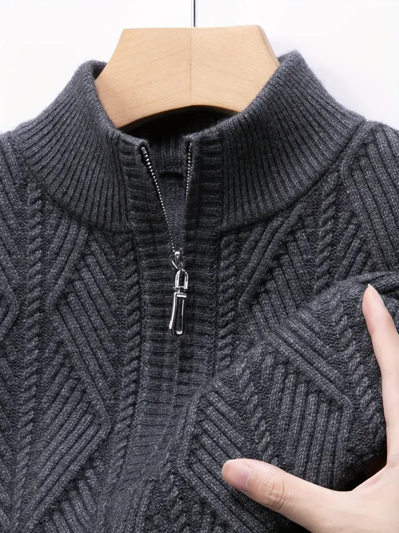 Brit & Boho™️ | Der Everest Kabelstrickpullover