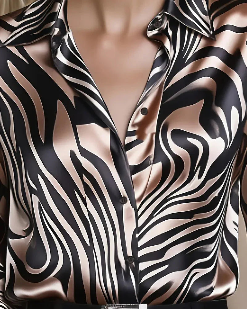 Maeve™ - Elegantes bedrucktes Hemd